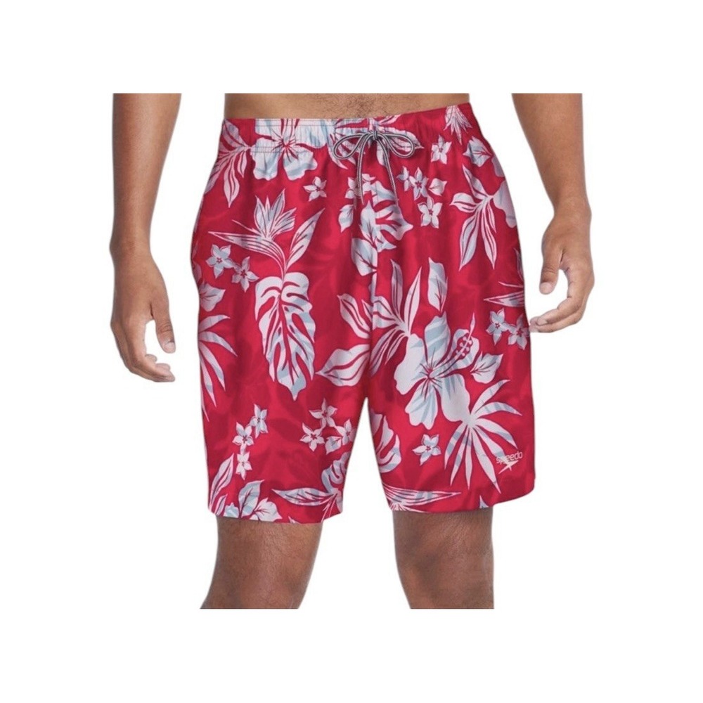 Speedo Swim Shorts Men's Large Elastic Board Swimwear Trunks Beach Pockets New